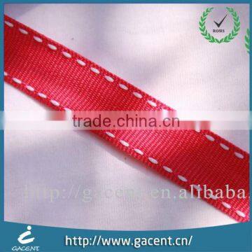 Wholesale Custom Polyester Stripes Grosgrain Ribbons