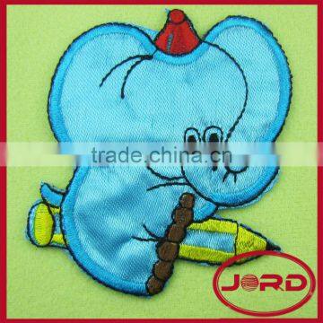 clothing label shaped of elephant