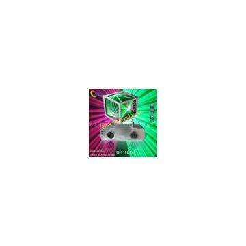 D-150RPG Dual Heads Red+purple+green Beam Laser Light Show for Disco,Clubs,KTV