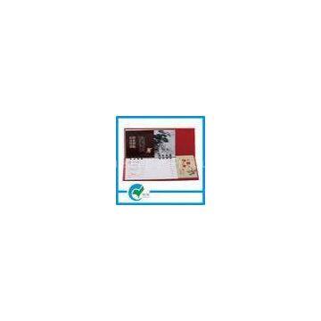 Desktop Calendar With Notepad And 250gsm C2S Art Paper Sheets, Custom Calendars Printing