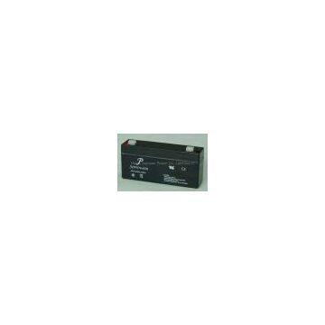Supply backup batteries for security alarm system