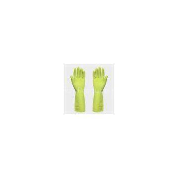 Spray flocklined Household Latex Gloves FOR Kitchen / car cleaning