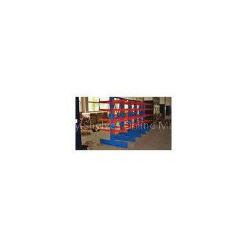 Adjustable Cantilever Storage Racks For Lumber , Plywood , PVC , Metal / Bar Stock