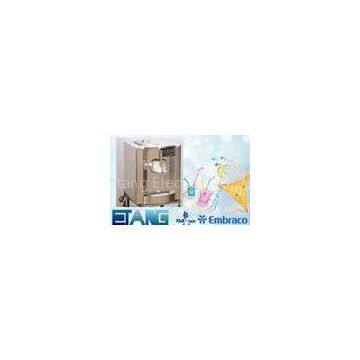 Single Flavor Stainless Steel Soft Serve Freezer / Smallest Moveable Machine