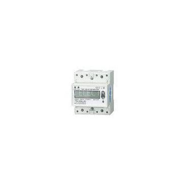 Three Tariff  Single Phase Two Wire Multifunction Energy Meter of Din Rail Mounting