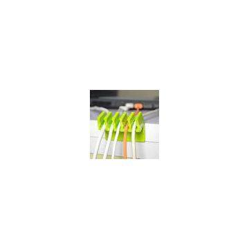 hot sale head phone earphone cable drop clip plastic cord divider