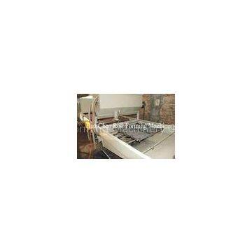 Color Steel Stone Coated Roof Tile Machine With PLC Control System