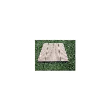 Indoor Waterproof Artifical Turf Wood Plastic Composite Flooring for Garden and Balcony