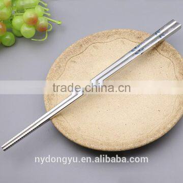 high quality stainless steel 304 butterfly character chopsticks/xdy dragon stainless steel 304 chipsticks / fancy dinnerware