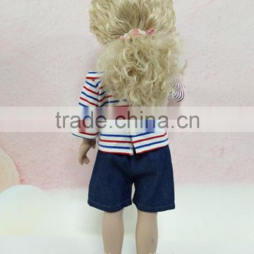 fashion full vinyl 18 inch doll with high quality