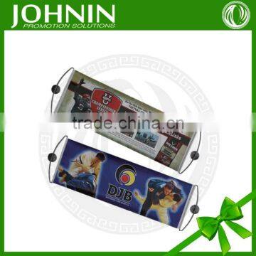 factory promotion cheap hand retractable banner fanbana fan banner