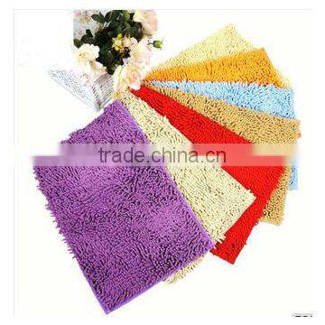 Super soft and absorbent bathroom microfiber mat