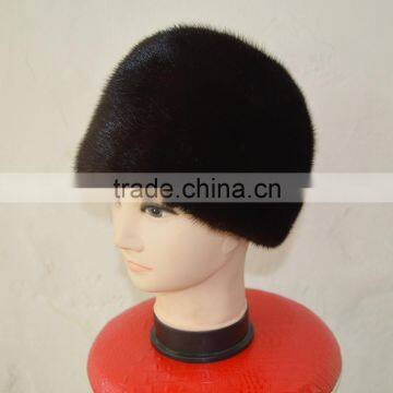 SJ921-01 New Arrival Fashion Factory Sale Russia Winter Mink Fur Headdress