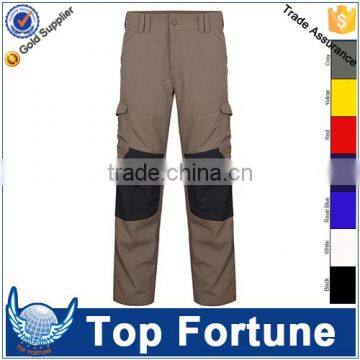 mens multi-pocket work pants