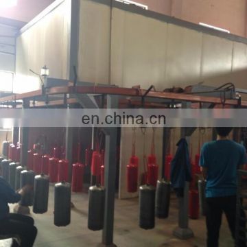 SAITU company powder coating machine for extinguisher cylinder production