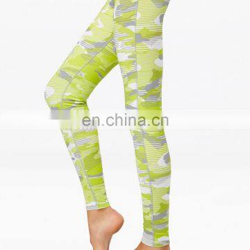 Multi Color Splice Printed Custom Leggings photo-3