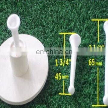 1.5inch Golf Range Rubber Tee Holder with Tees 45mm and 65mm long