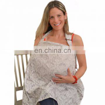 100% Cotton Breathable Breastfeeding Nursing Cover