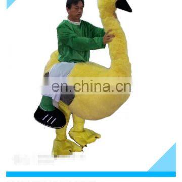 lovely goose costume, person ride on goose costume for sale