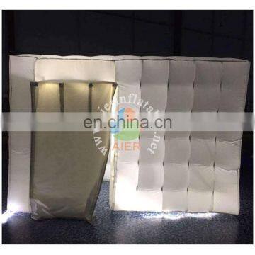 CE Standard PVC Tent Type Inflatable Photo Booth Tentwith LED Light for Sale