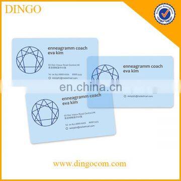 Hot Selling Factory Wholesale Plastic PVC Name Card