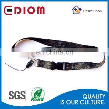 Good quality stretch polyester make one custom lanyard