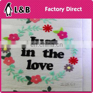 High quality wholesale new design decoration patch hot fix flower motif