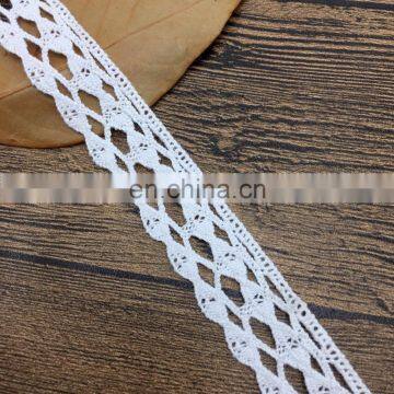 2cm OLCT 167 cotton pakistani lace for dress wedding woman