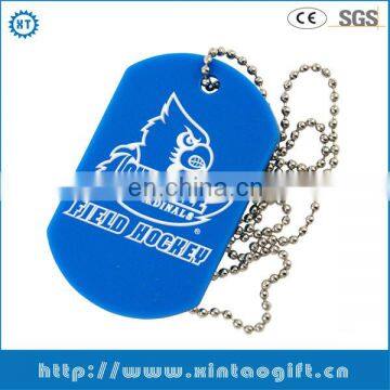 2013 customized silicone dog tag