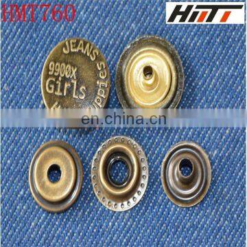 Metal Snap Buttons for Jackets photo-2