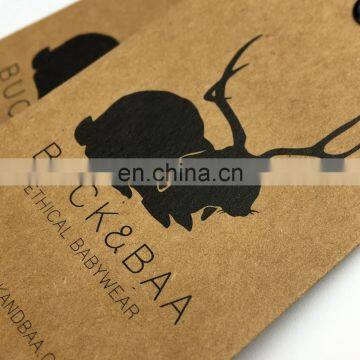 Custom Personalized Printed Kraft Hang Tags for Clothing photo-5