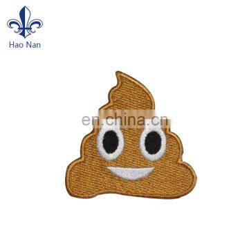 Custom fashion embroidery woven patches/badges for clothing