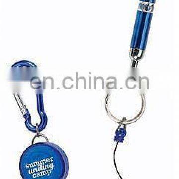 Carabiner Pull Pen with unique design,promotional attractive pen for sale