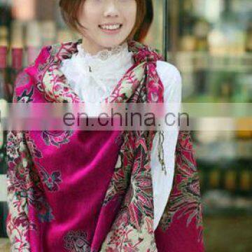 polyester jacquard pashmina shawl 200*70cm