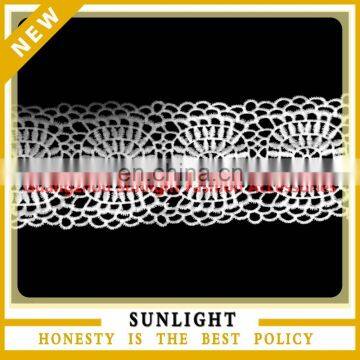 Bulk Guipure Decorative Embroidery Lace Trim for Dress Wholesale