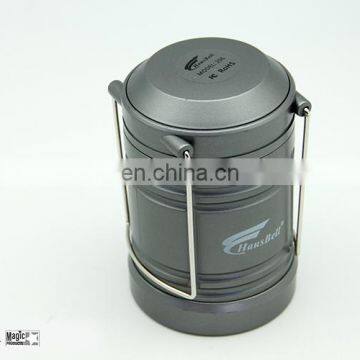3AA Batteries Portable and Foldable 3-sided COB LED Camping Lantern With Handle