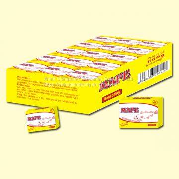 Instant Fish Bouillon Mafe 10g Halal Bouillon Seasoning Cube photo-3