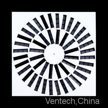 Aluminum Adjustable Blades Swirl Air Diffuser Hvac System photo-5