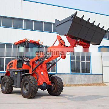 CE Approved 1.6 Ton Wheel Backhoe Loader for Sale photo-4