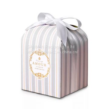 Cute design food grade cardboard container box