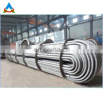 SS 304 316 stainless steel u bend tube for water exchange