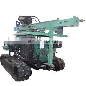 Jining construction soil pile driver machine hydraulic pole install driver machine whole seller