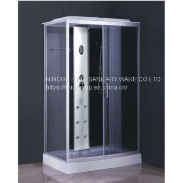 complete shower cabin/sliding door/rectangle shape E1351