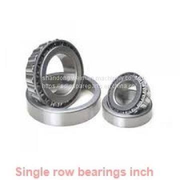 Single row bearings inch