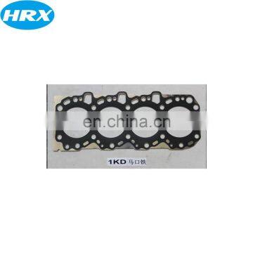 for 1KD  engine cylinder head gasket 11115-30031