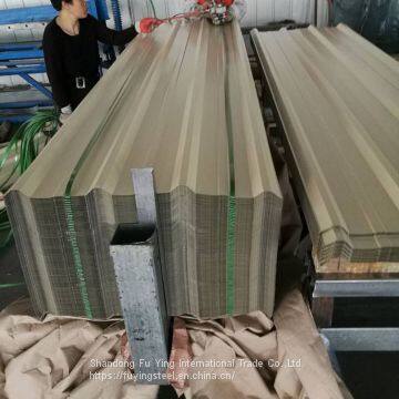 color coated  corrugated roofing  sheet