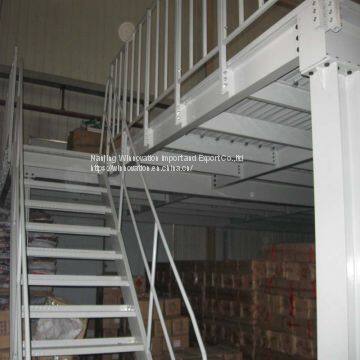 Structrual warehouse storage mezzanine steel platform