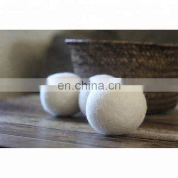 Amazon Hot Selling 100% New Zealand Wool Felt Laundry Washing Ball