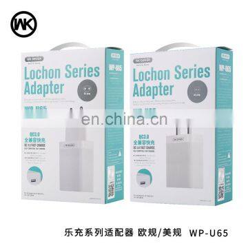 Hot Selling 2019 Full Compatible Quick Charging 3.0A USB Charger US / EU Socket photo-6