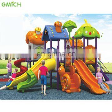 Children Amusement Park Double Slides With a Big Swing photo-7